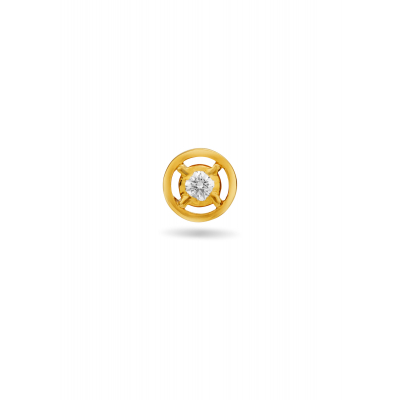 Elegant Diamond Nosepin with Minimalist Design