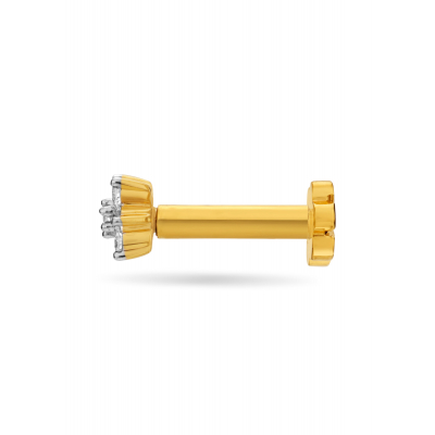 Unfading Floral Charm Nose Pin