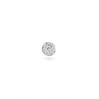 Cluster Glow Diamond Nose Pin
