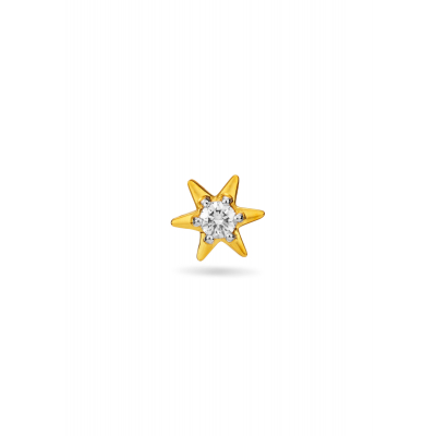 Starry Twinkle Diamond Nose Pin