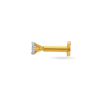 Starry Bloom Diamond Nose Pin