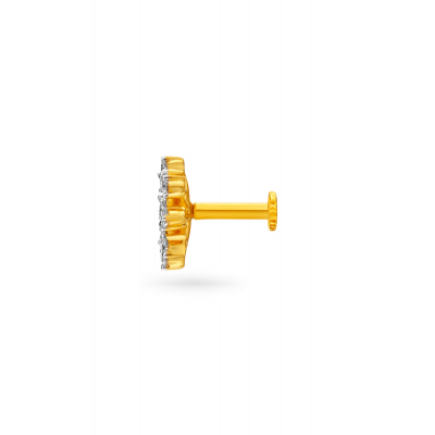 Cosmic Aura Diamond Nose Pin