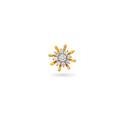 Cluster Aura Diamond Nose Pin