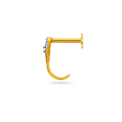 Gentle Dew Drop Nose Pin