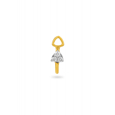 Ballerina Diamond Nose Pin