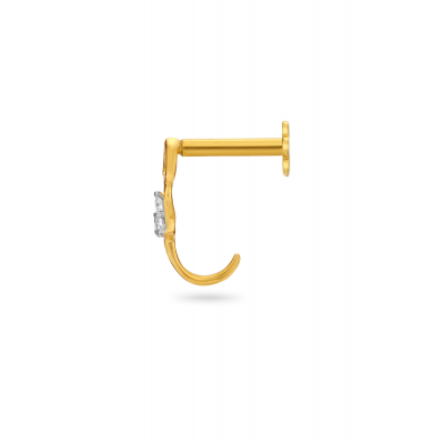 Ballerina Diamond Nose Pin