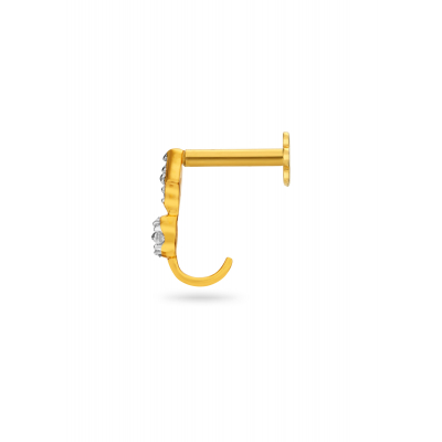Dew Drop Elegance Nose Pin