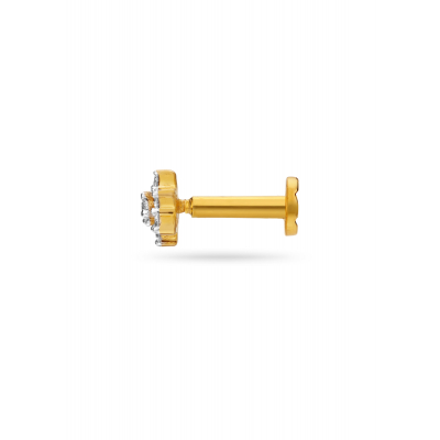 Flower Adore Diamond Nose Pin