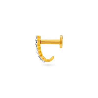 Diamond Cascade Nose Pin