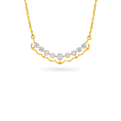 Toran Celebration Diamond Mangalsutra