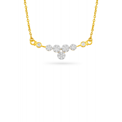 Radiant Cluster Mangalsutra