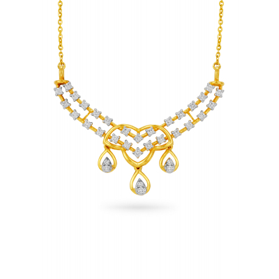 Wave of Curves Mangalsutra