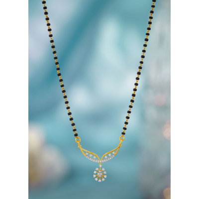 Lucky Charm Clover Mangalsutra
