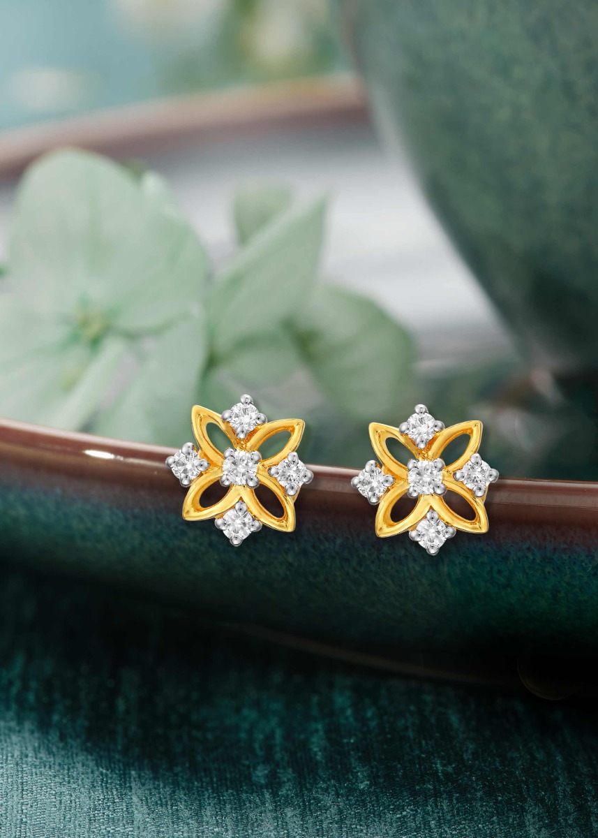 Heritage Arches Diamond Earrings