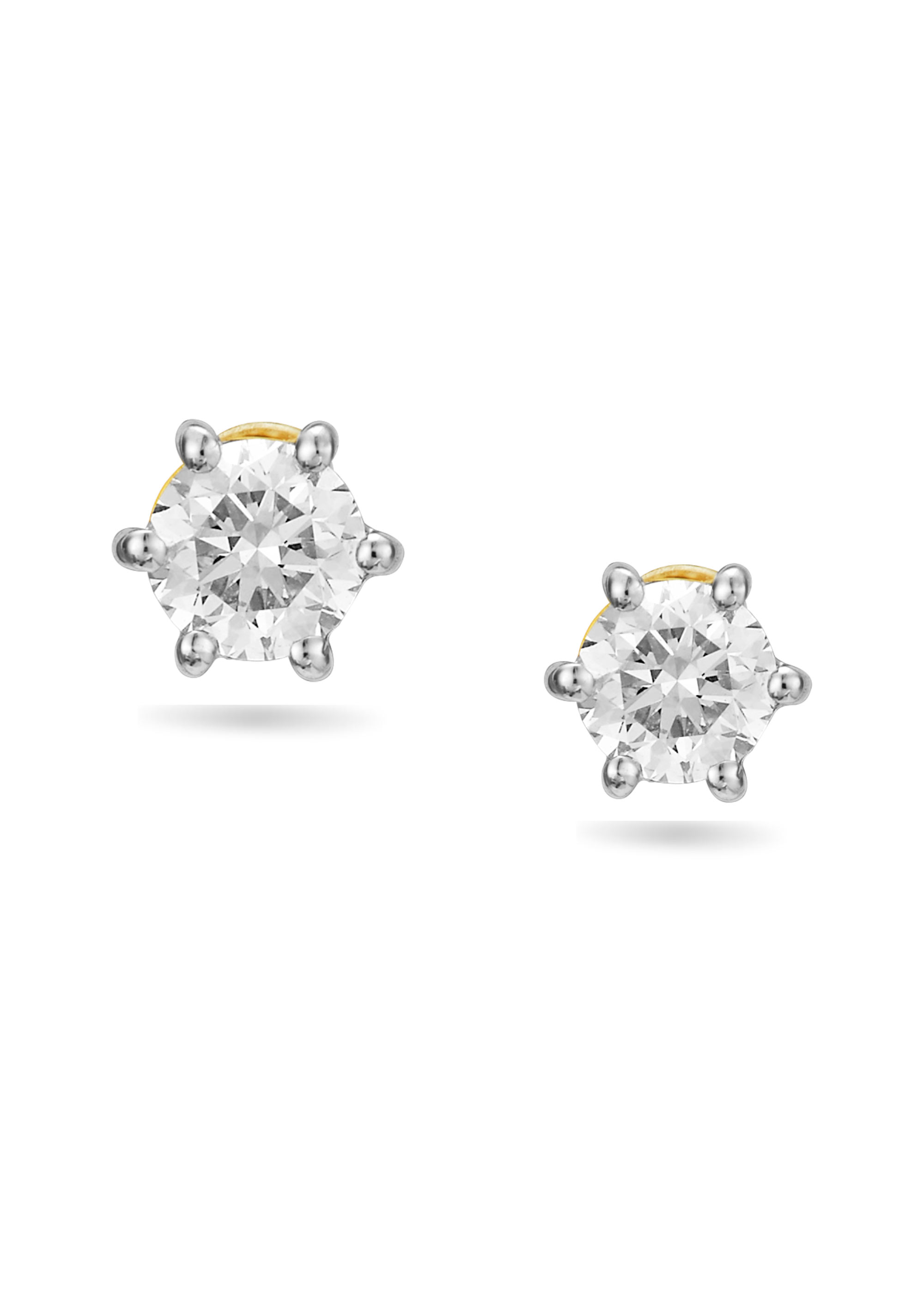 Radiant Solitaire Studs