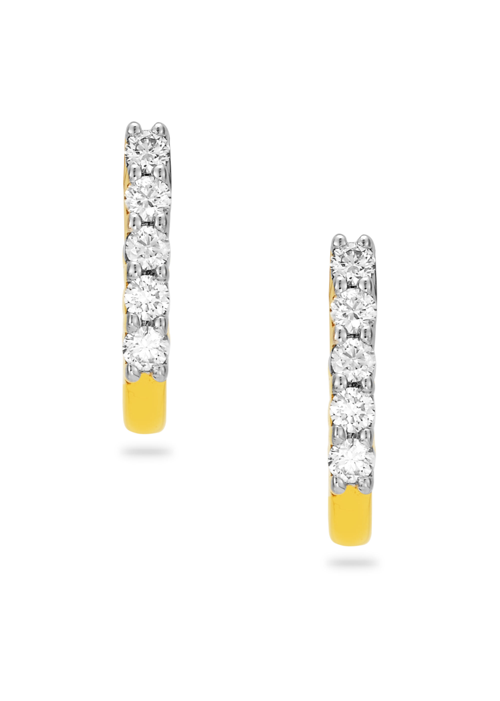 Trendsetter Diamond Hoops