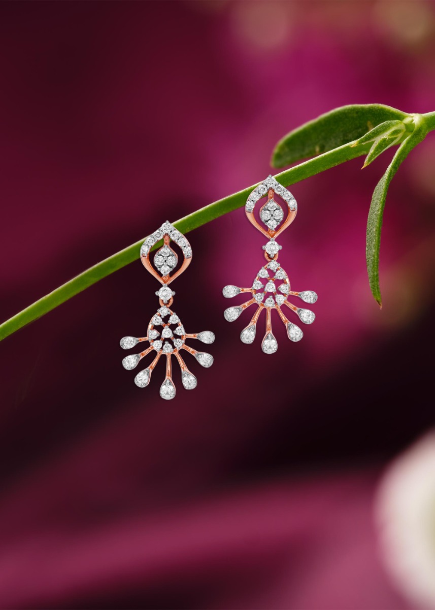 Sunflower Radiance Diamond Earstuds