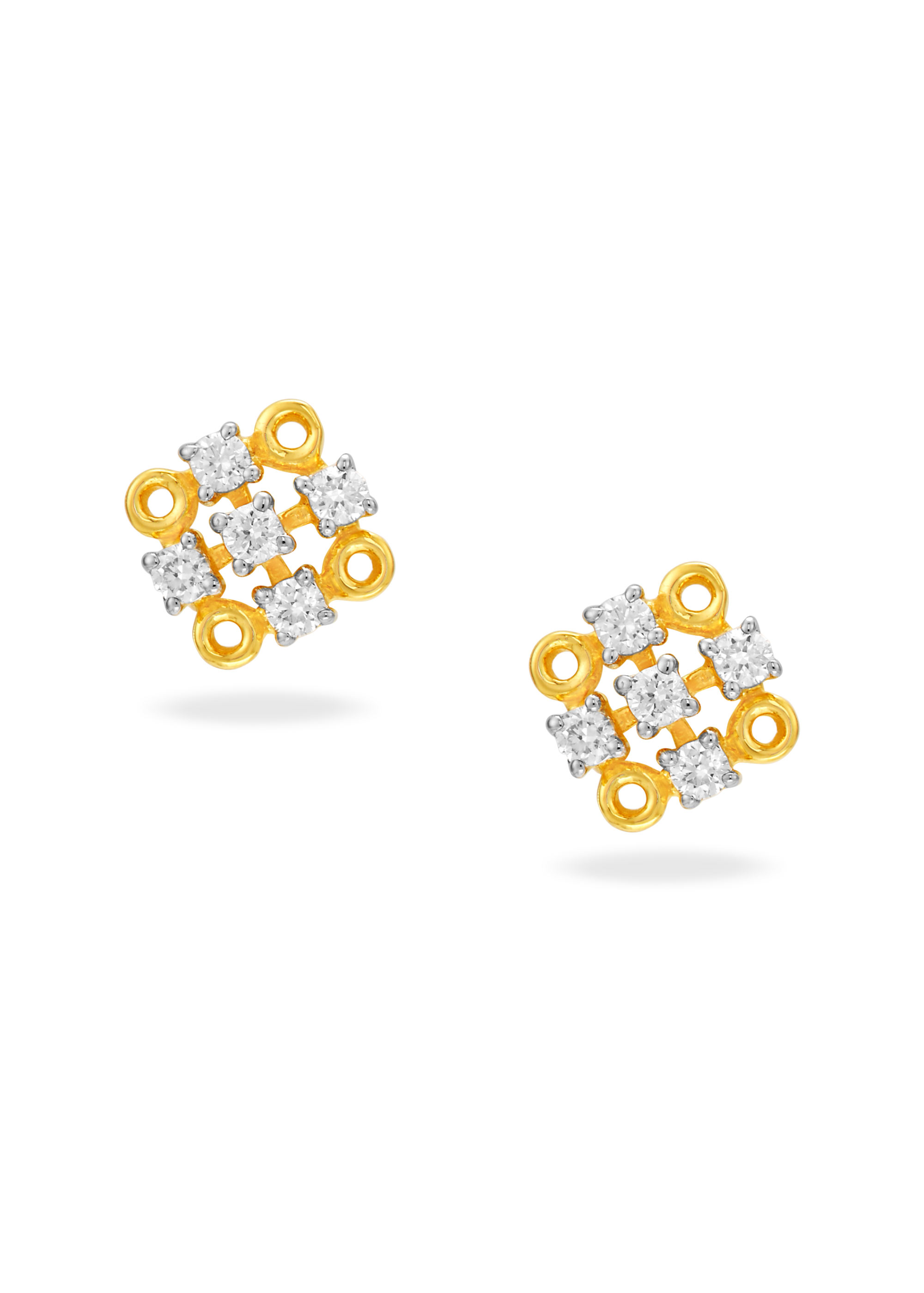 Modern Floral Earrings