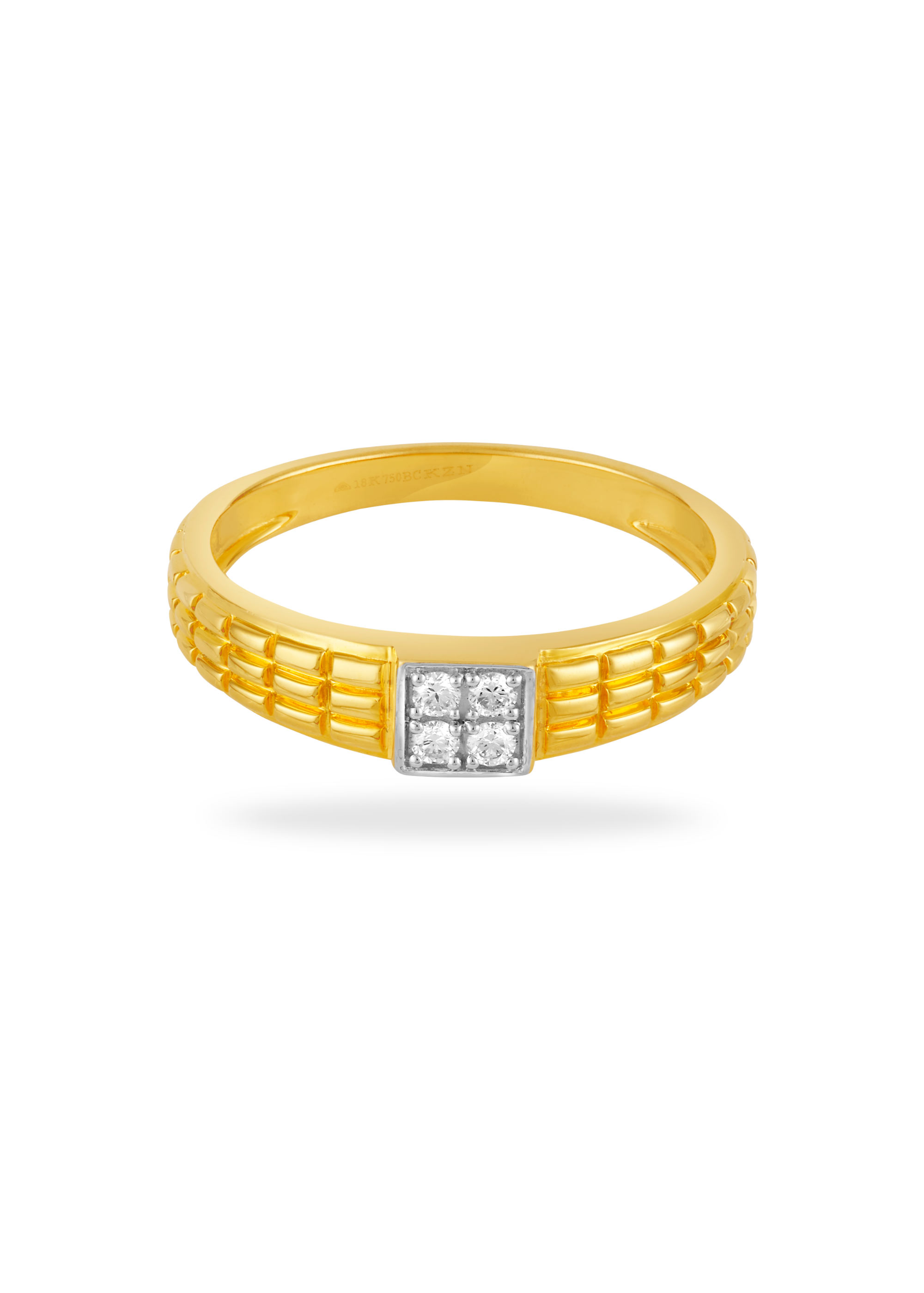 Chic Geometric Mens Ring