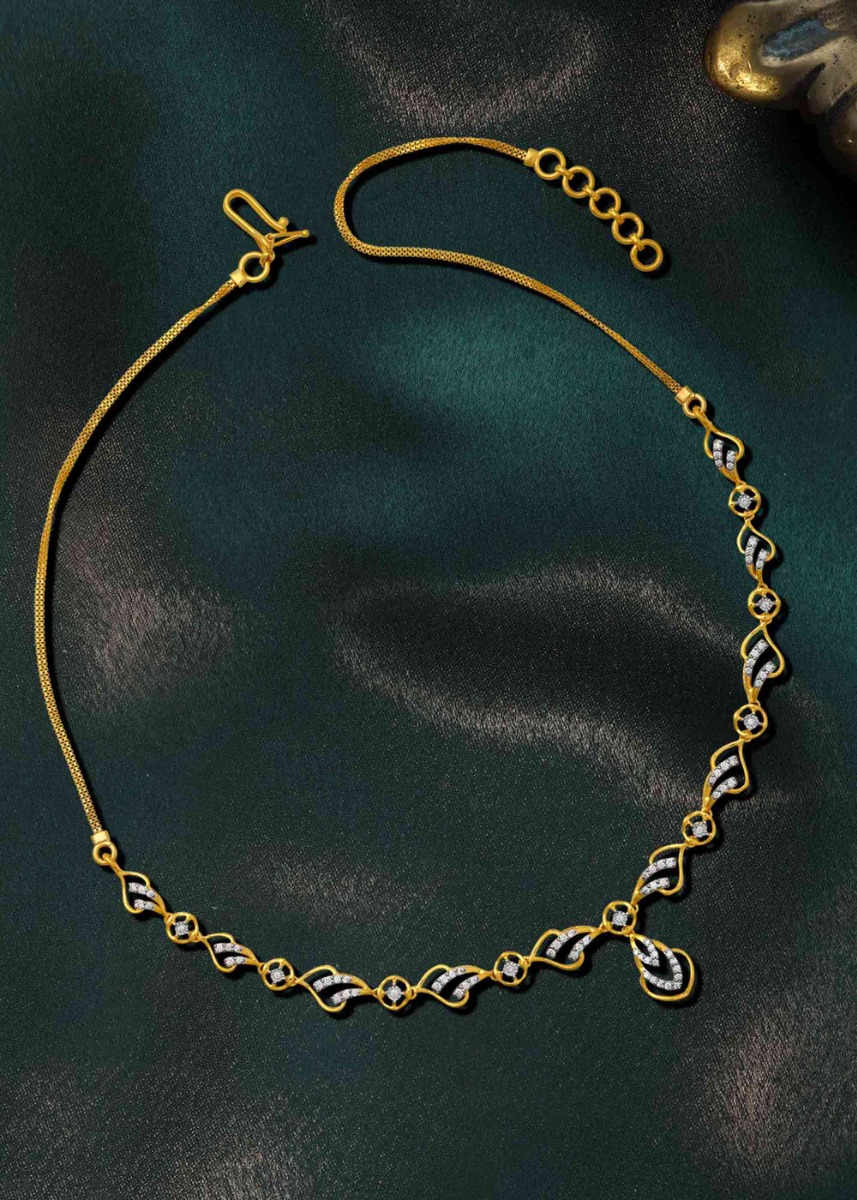 Brilliantly Simple Yet Elegant Diamond Necklace