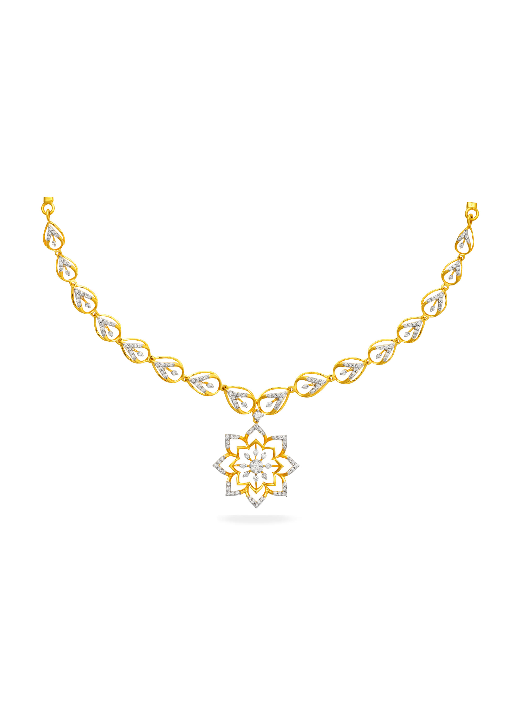 Peacock Muse Diamond Necklace