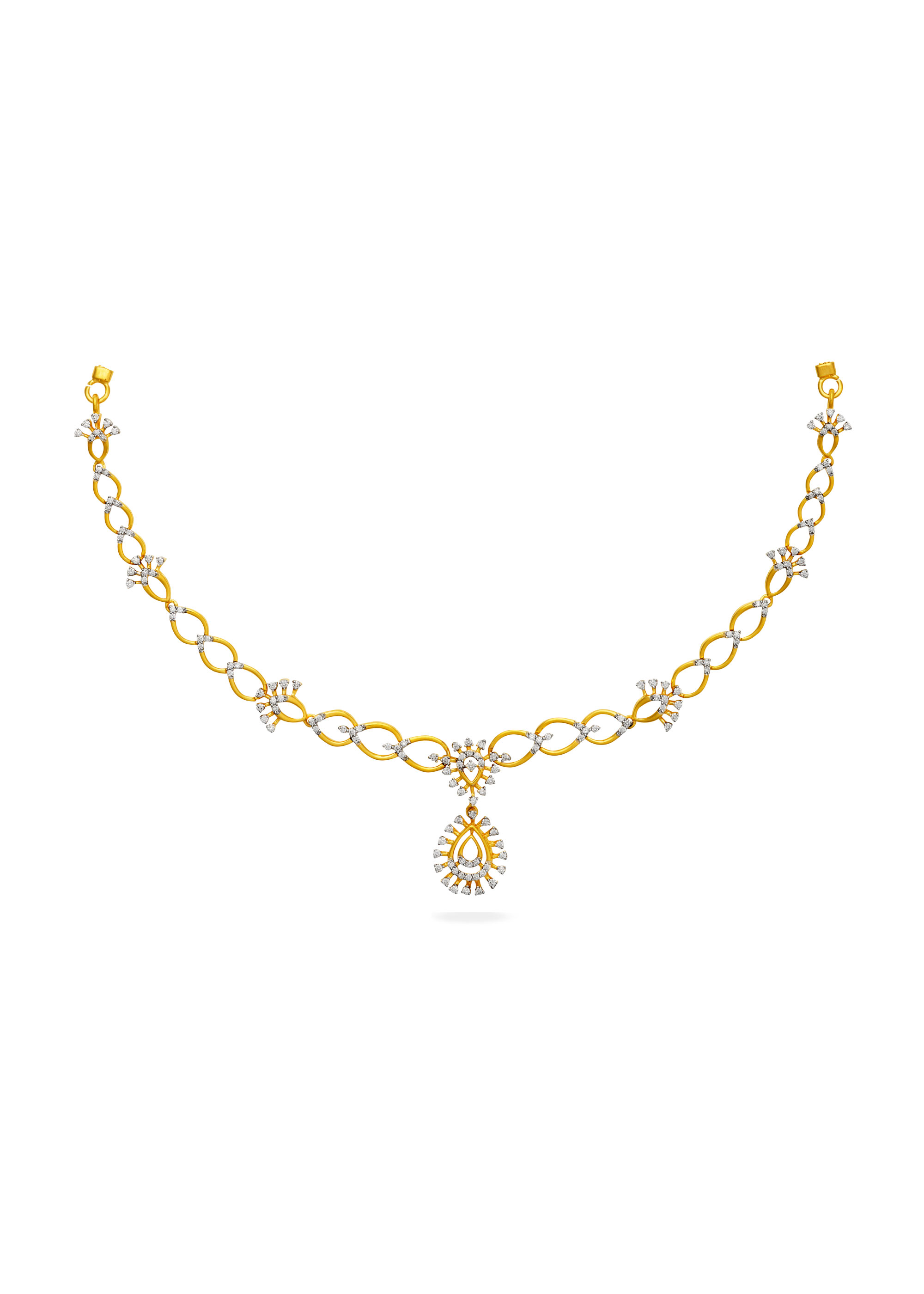 Petals of Grace Diamond Necklace