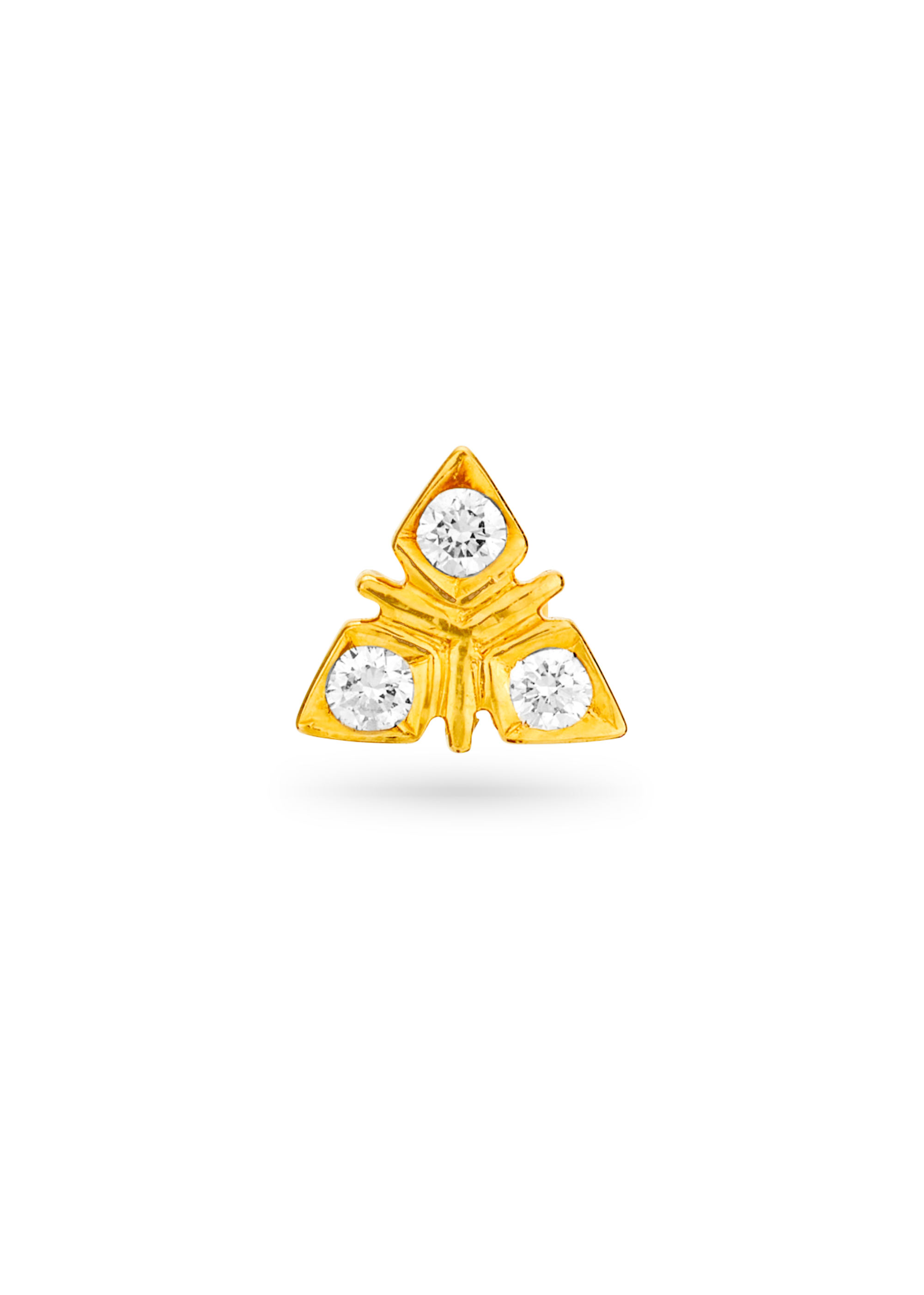Delta Bloom Diamond Nose Pin
