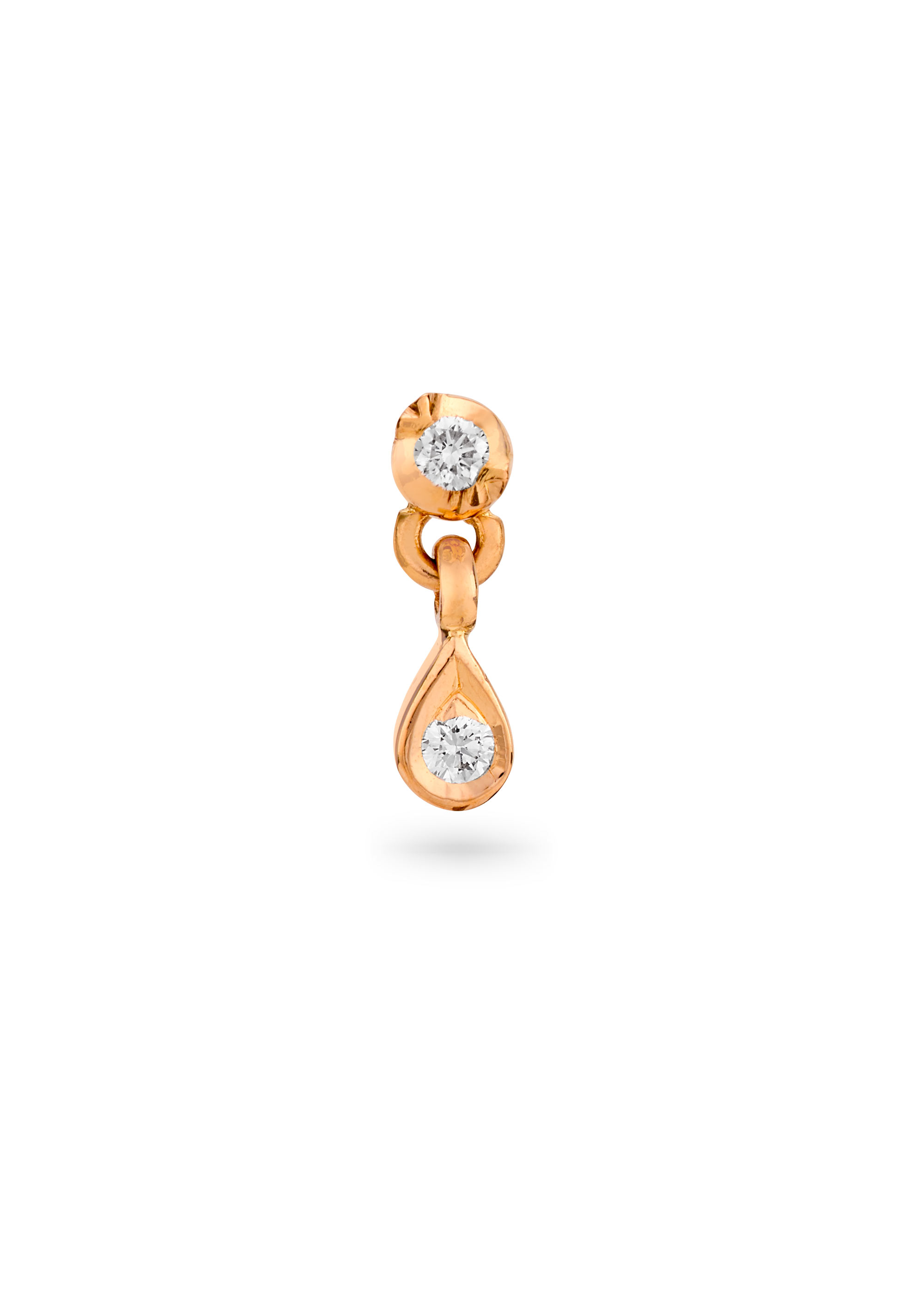Dangle Delight Diamond Nose Pin