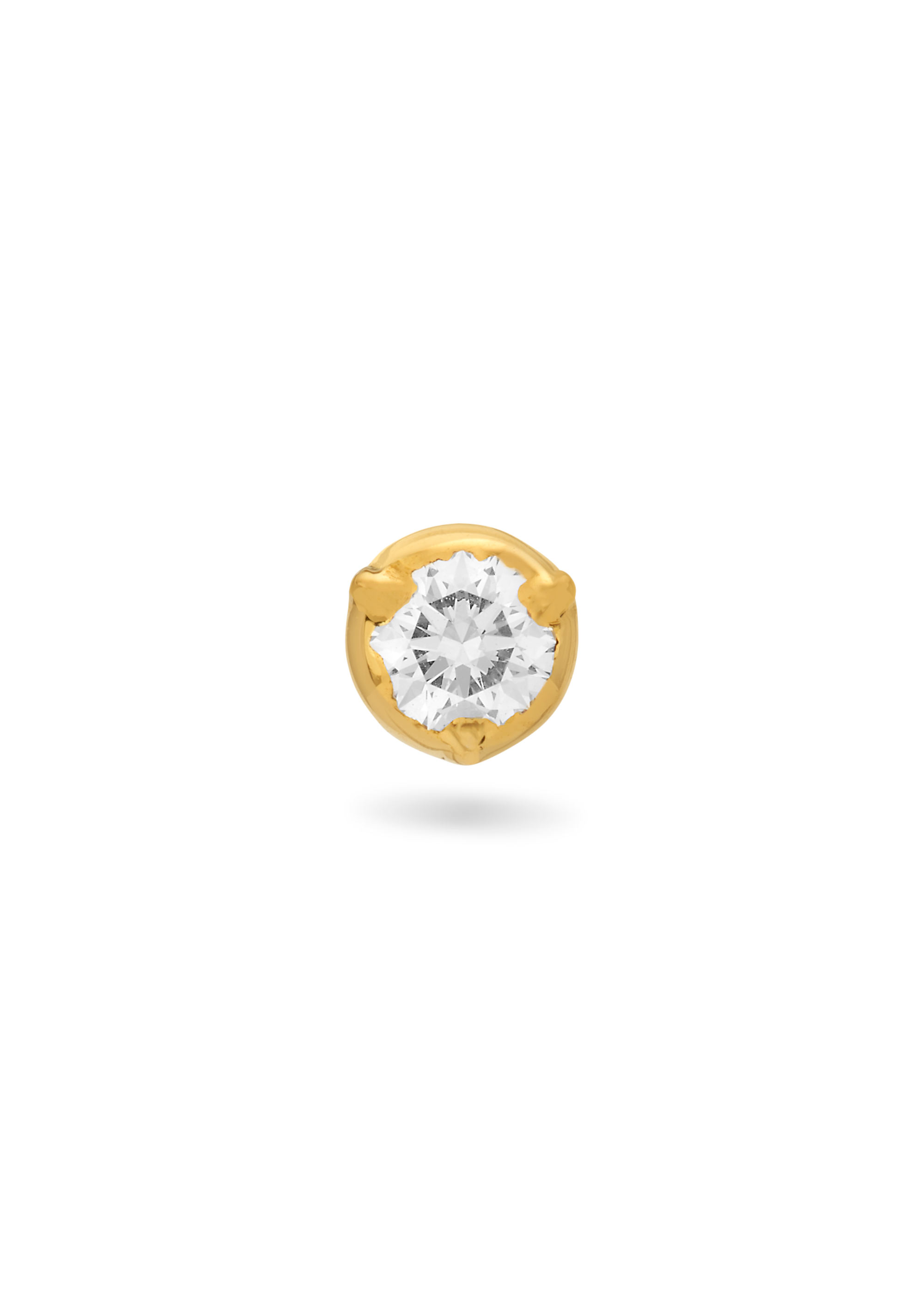 Solo Solitaire Diamond Nose Pin
