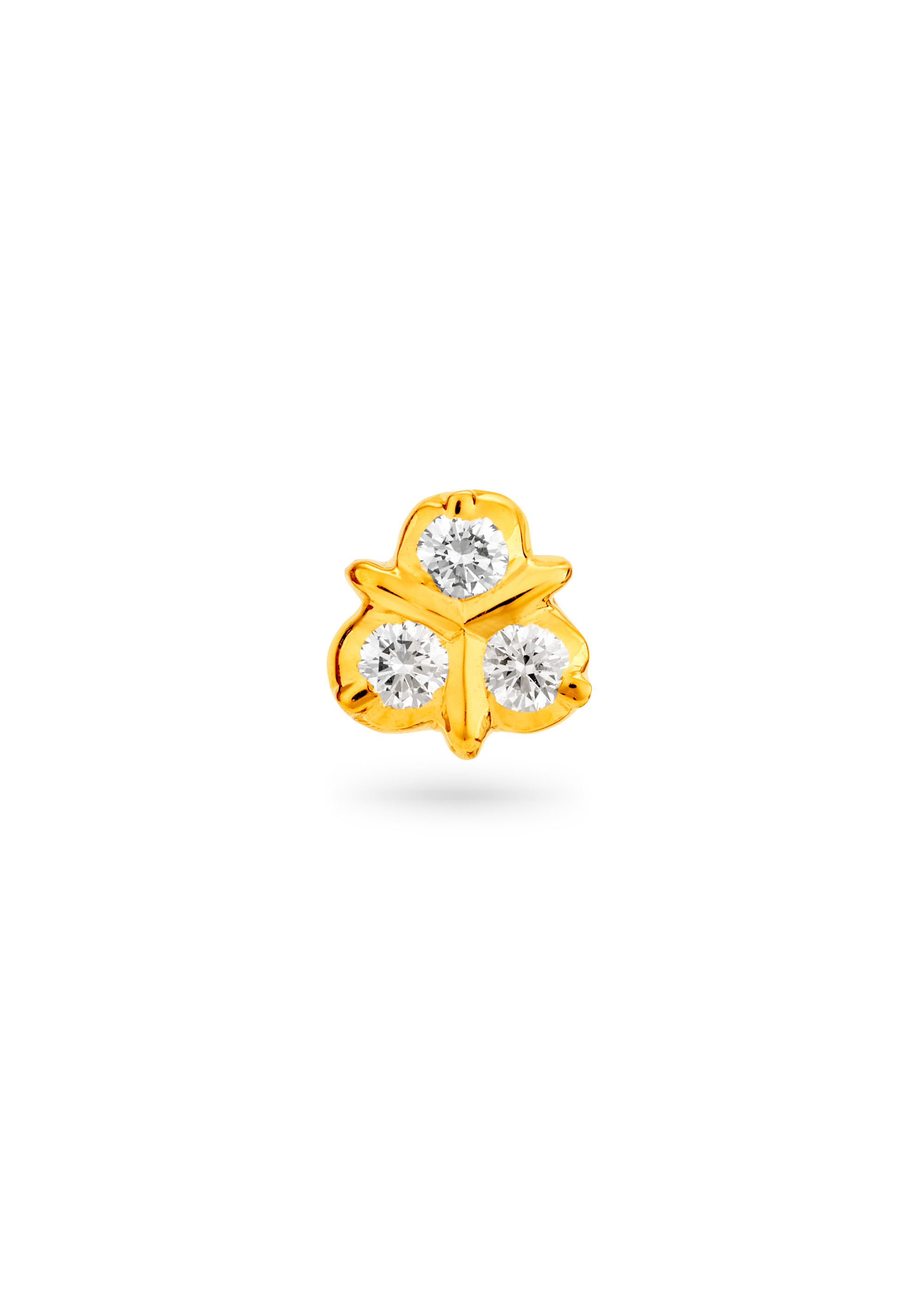 Gentle Twinkle Diamond Nose Pin