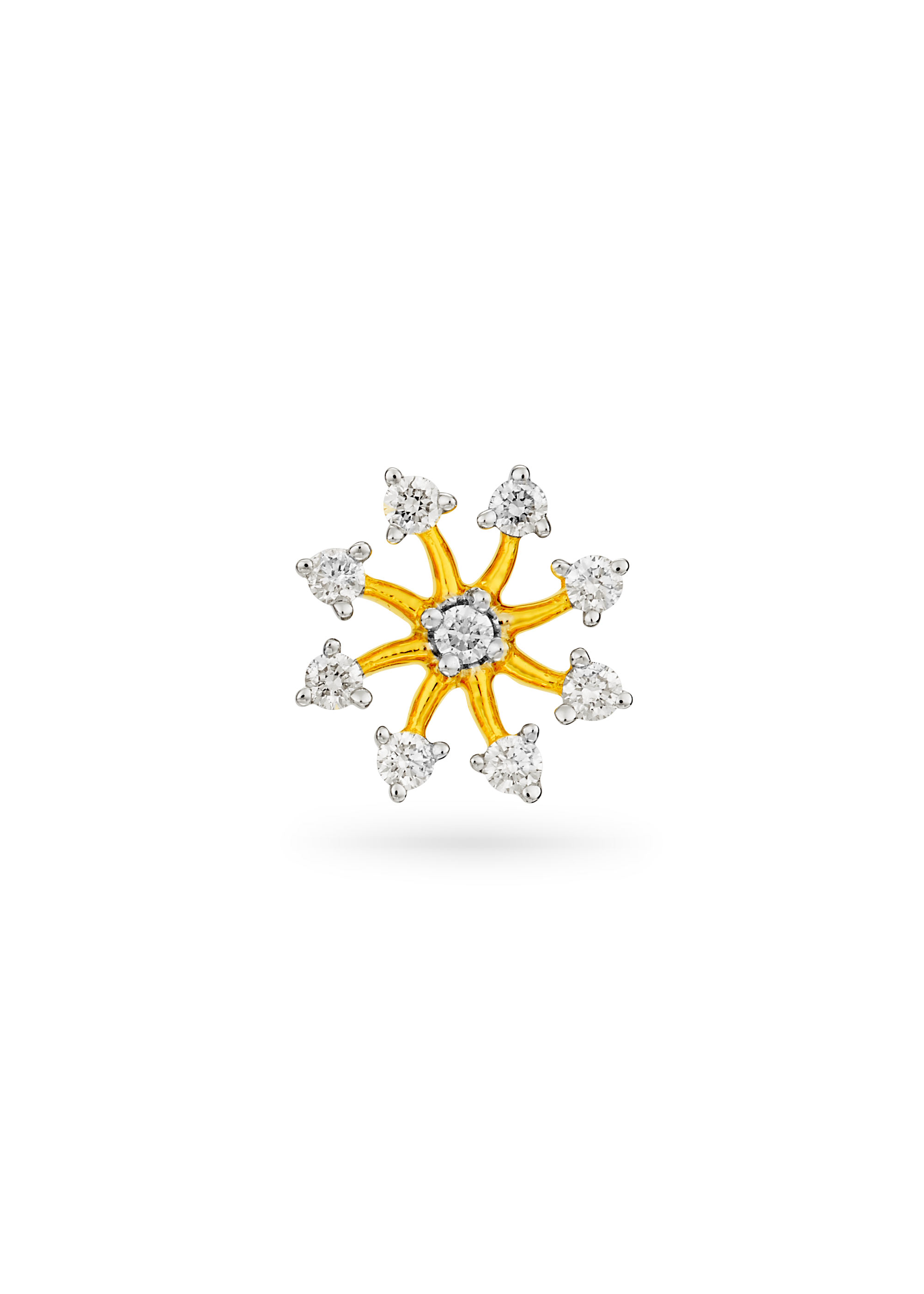 Cosmic Aura Diamond Nose Pin
