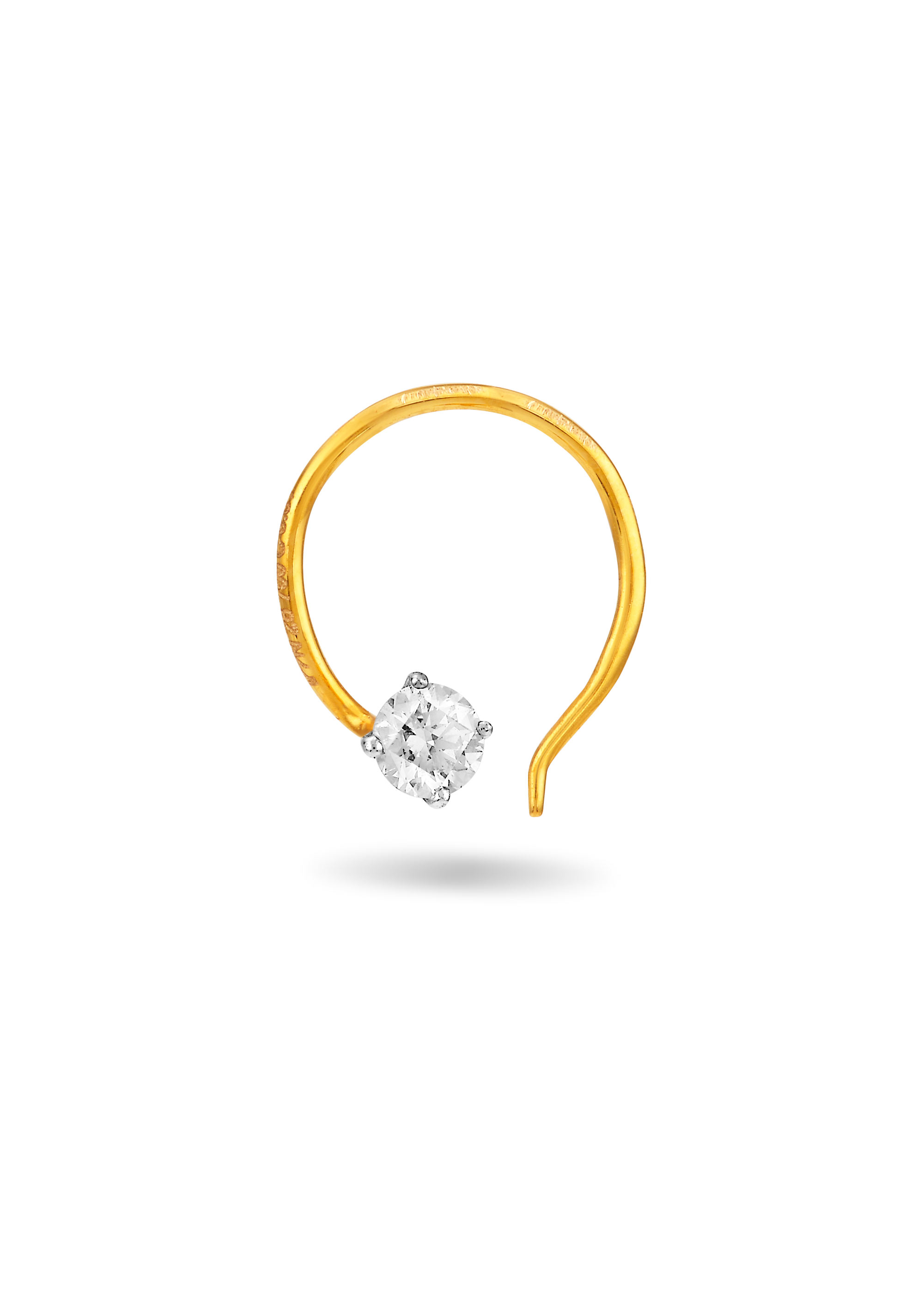 Shining Moment Diamond Nose Pin